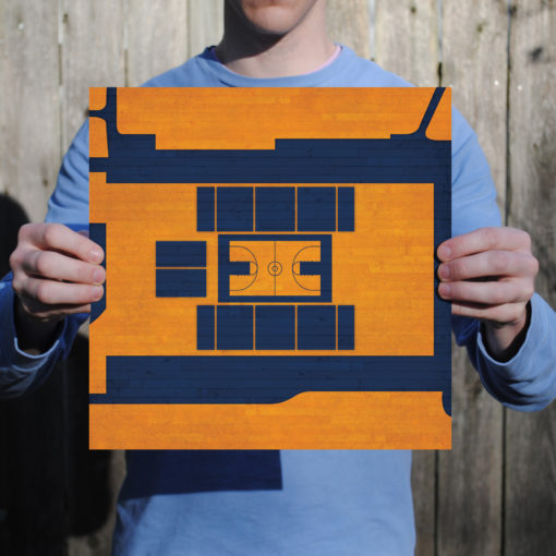 Skyhawk Arena Map Art by City Prints - Image 2