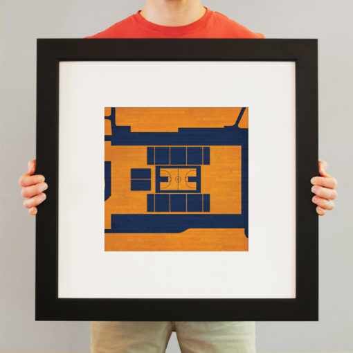 Skyhawk Arena Map Art by City Prints - Image 3
