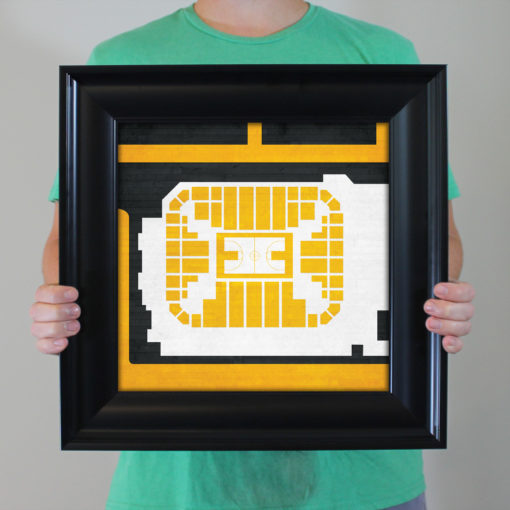 Siegel Center Map Art by City Prints - Image 4