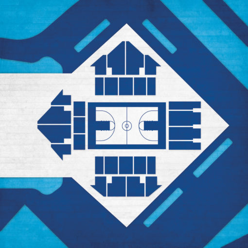 The Pavilion Map Art by City Prints
