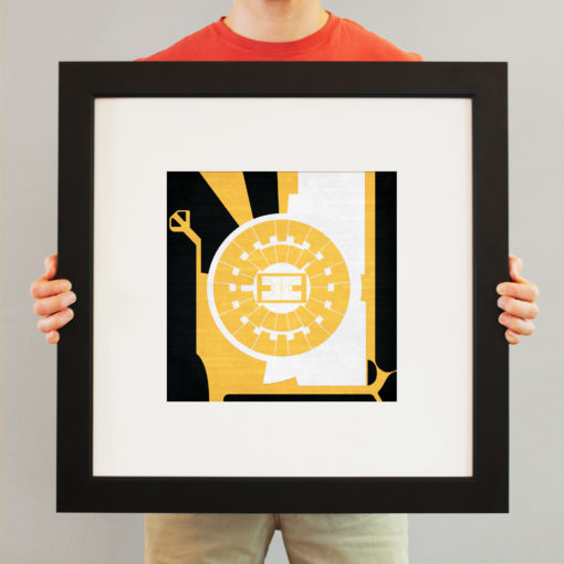 Charles Koch Arena Map Art by City Prints - Image 3