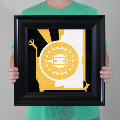 Charles Koch Arena Map Art by City Prints - Image 4