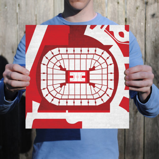 Kohl Center Map Art by City Prints - Image 2
