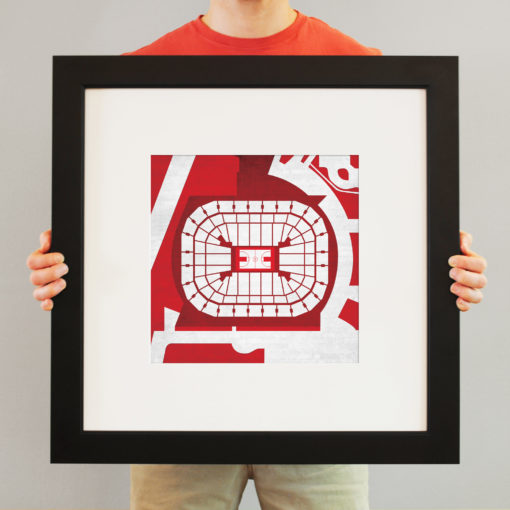 Kohl Center Map Art by City Prints - Image 3