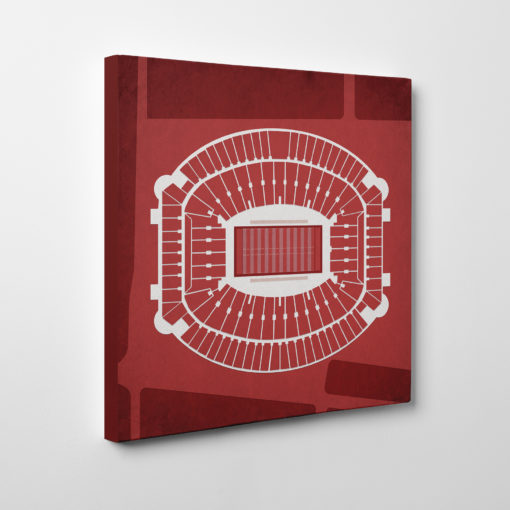 Bryant-Denny Stadium Map Art by City Prints - Image 5