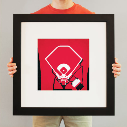 Tomlinson Stadium-Kell Field Map Art by City Prints - Image 4
