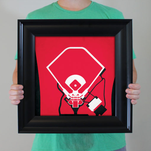 Tomlinson Stadium-Kell Field Map Art by City Prints - Image 3