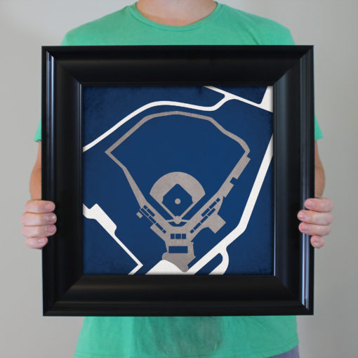 Shirley Povich Field Map Art by City Prints - Image 4