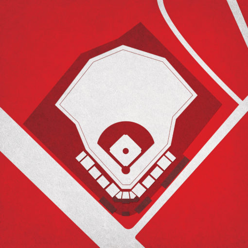Doak Field Map Art by City Prints