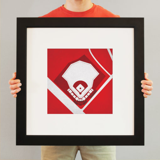 Doak Field Map Art by City Prints - Image 3
