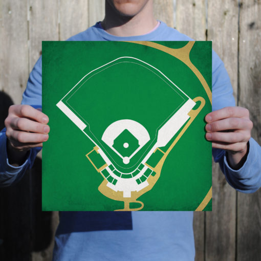 Robert & Mariam Hayes Stadium Map Art by City Prints - Image 2