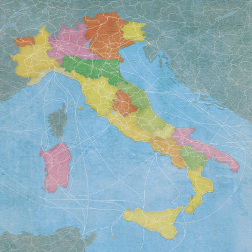 Italy by City Prints