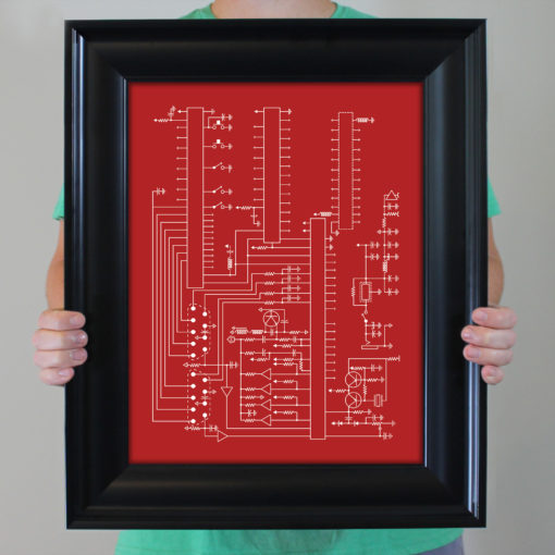 Atari 2600 Computer Schematic by City Prints - Image 4