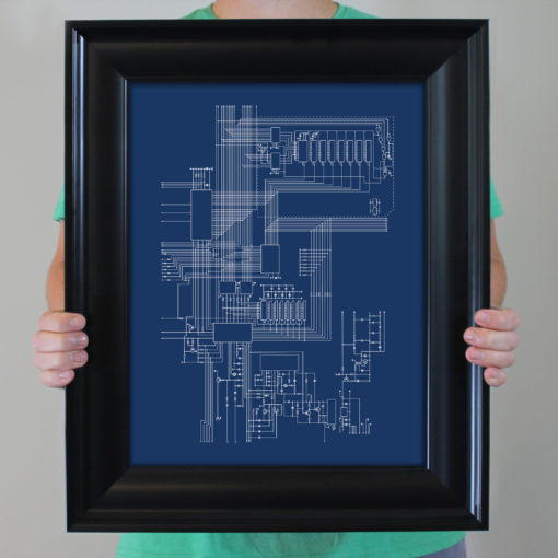 Zx Spectrum Computer Schematic by City Prints - Image 4