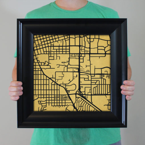 University of Colorado Boulder Campus Map Art by City Prints - Image 5