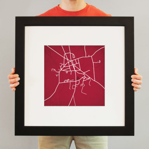 Colgate University Campus Map Art by City Prints - Image 4