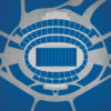 Falcon Stadium Map Art by City Prints
