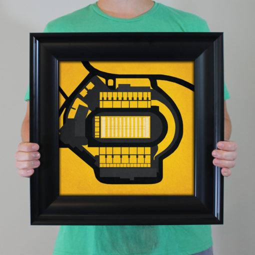 Kidd Brewer Stadium Map Art by City Prints - Image 4