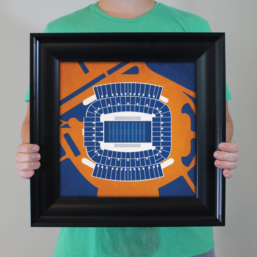 Jordan-Hare Stadium Map Art by City Prints - Image 4