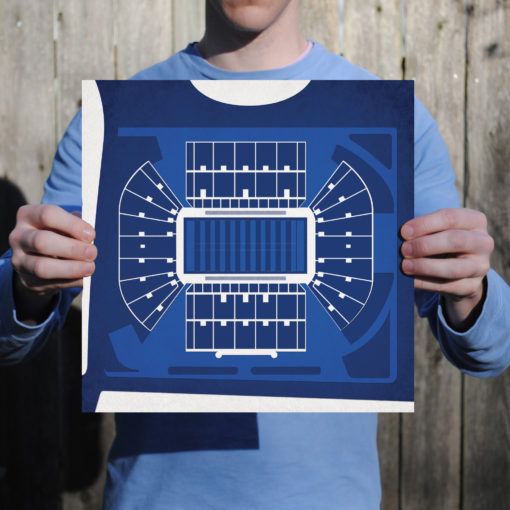 LaVell Edwards Stadium Map Art by City Prints - Image 2