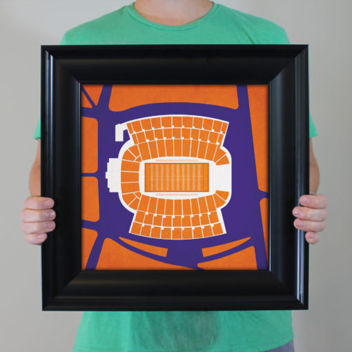 Memorial Stadium Map Art by City Prints - Image 4