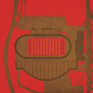Schoellkopf Field Map Art by City Prints