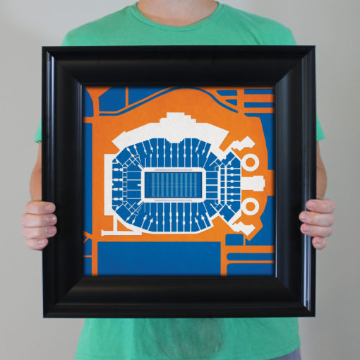 Ben Hill Griffin Stadium Map Art by City Prints - Image 4