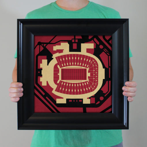 Doak S. Campbell Stadium Map Art by City Prints - Image 4