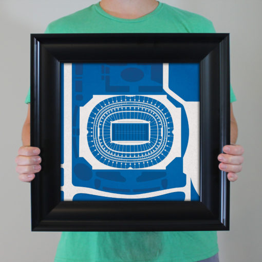 Georgia Dome Map Art by City Prints - Image 4