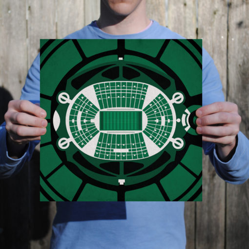 Aloha Stadium Map Art by City Prints - Image 2