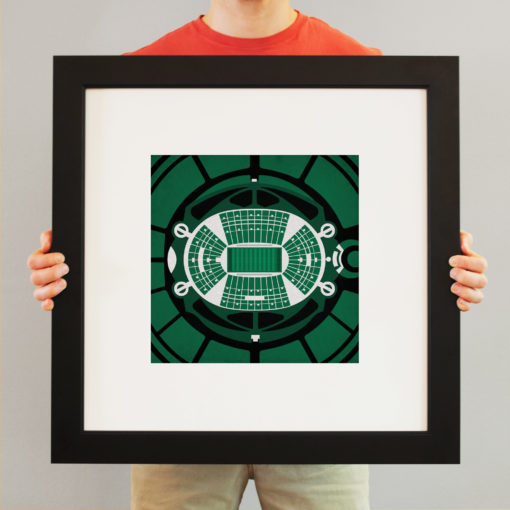 Aloha Stadium Map Art by City Prints - Image 3