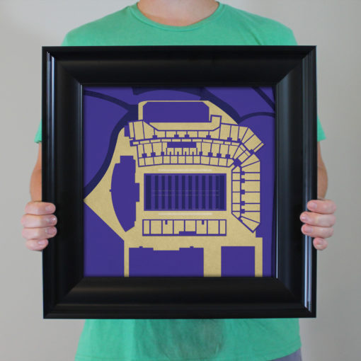 Bridgeforth Stadium Map Art by City Prints - Image 4