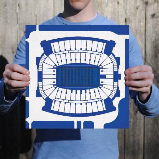 Commonwealth Stadium Map Art by City Prints - Image 2