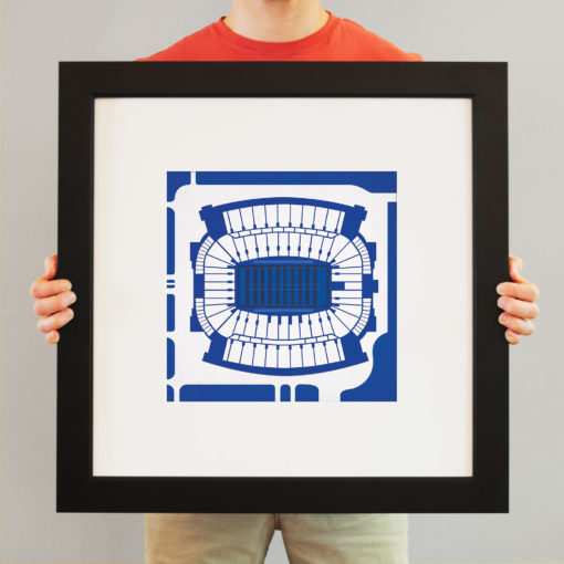 Commonwealth Stadium Map Art by City Prints - Image 3