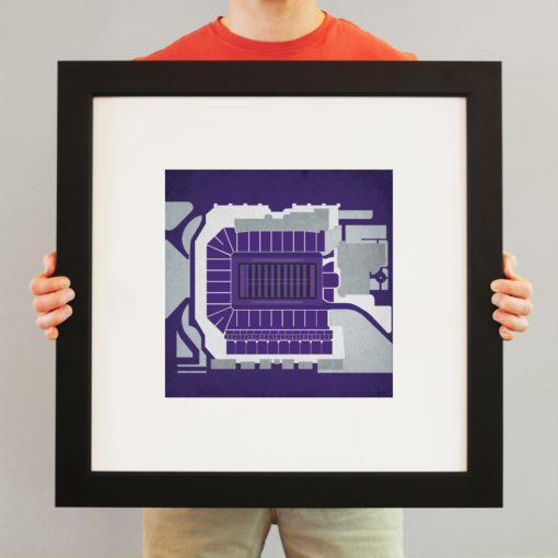 Bill Snyder Family Stadium Map Art by City Prints - Image 3