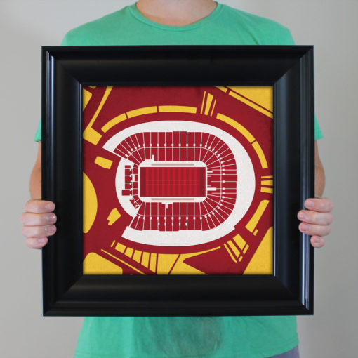 TCF Bank Stadium Map Art by City Prints - Image 4