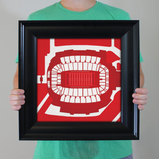 Carter-Finley Stadium Map Art by City Prints - Image 4