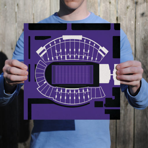 Ryan Field Map Art by City Prints - Image 2