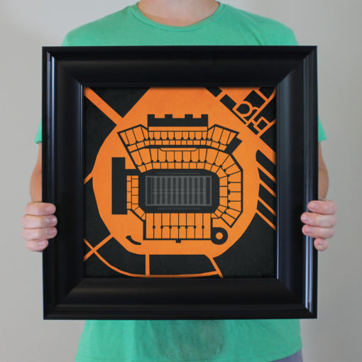 Reser Stadium Map Art by City Prints - Image 4