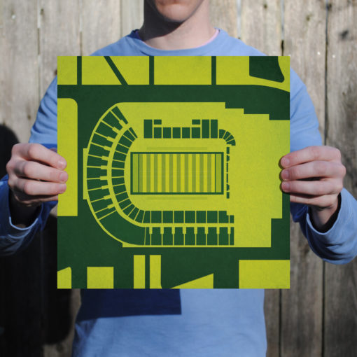 Providence Park Map Art by City Prints - Image 2