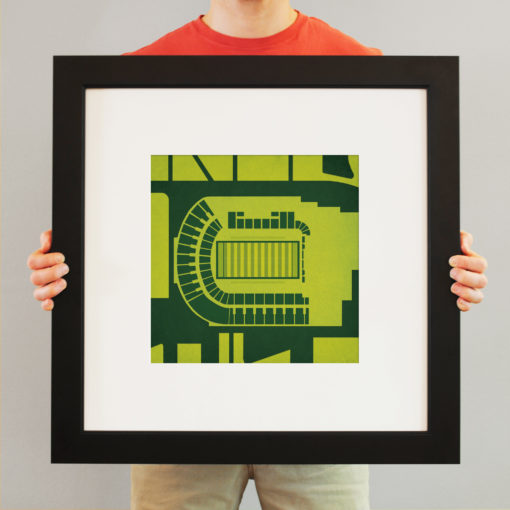 Providence Park Map Art by City Prints - Image 3