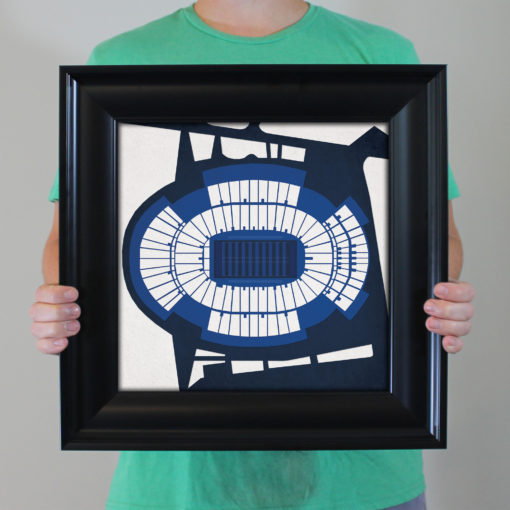 Beaver Stadium Map Art by City Prints - Image 4