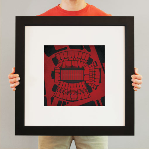 Williams-Brice Stadium Map Art by City Prints - Image 3