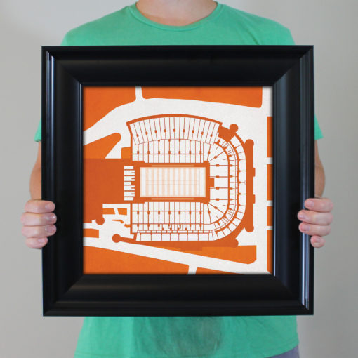 Darrell K Royal - Texas Memorial Stadium Map Art by City Prints - Image 4