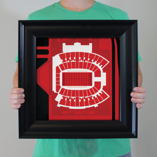 Jones AT&T Stadium Map Art by City Prints - Image 4