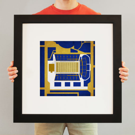 Skelly Field at H. A. Chapman Stadium Map Art by City Prints - Image 3