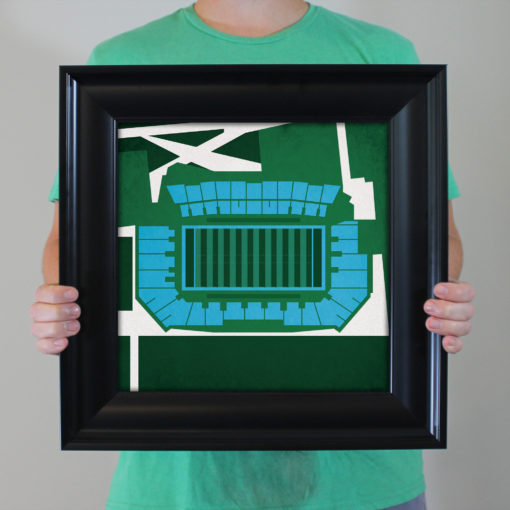 Yulman Stadium Map Art by City Prints - Image 4