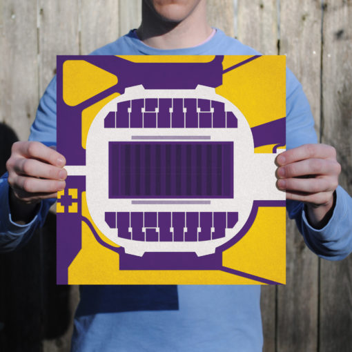 UNI-Dome Map Art by City Prints - Image 2