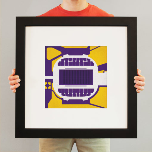 UNI-Dome Map Art by City Prints - Image 3