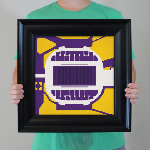 UNI-Dome Map Art by City Prints - Image 4